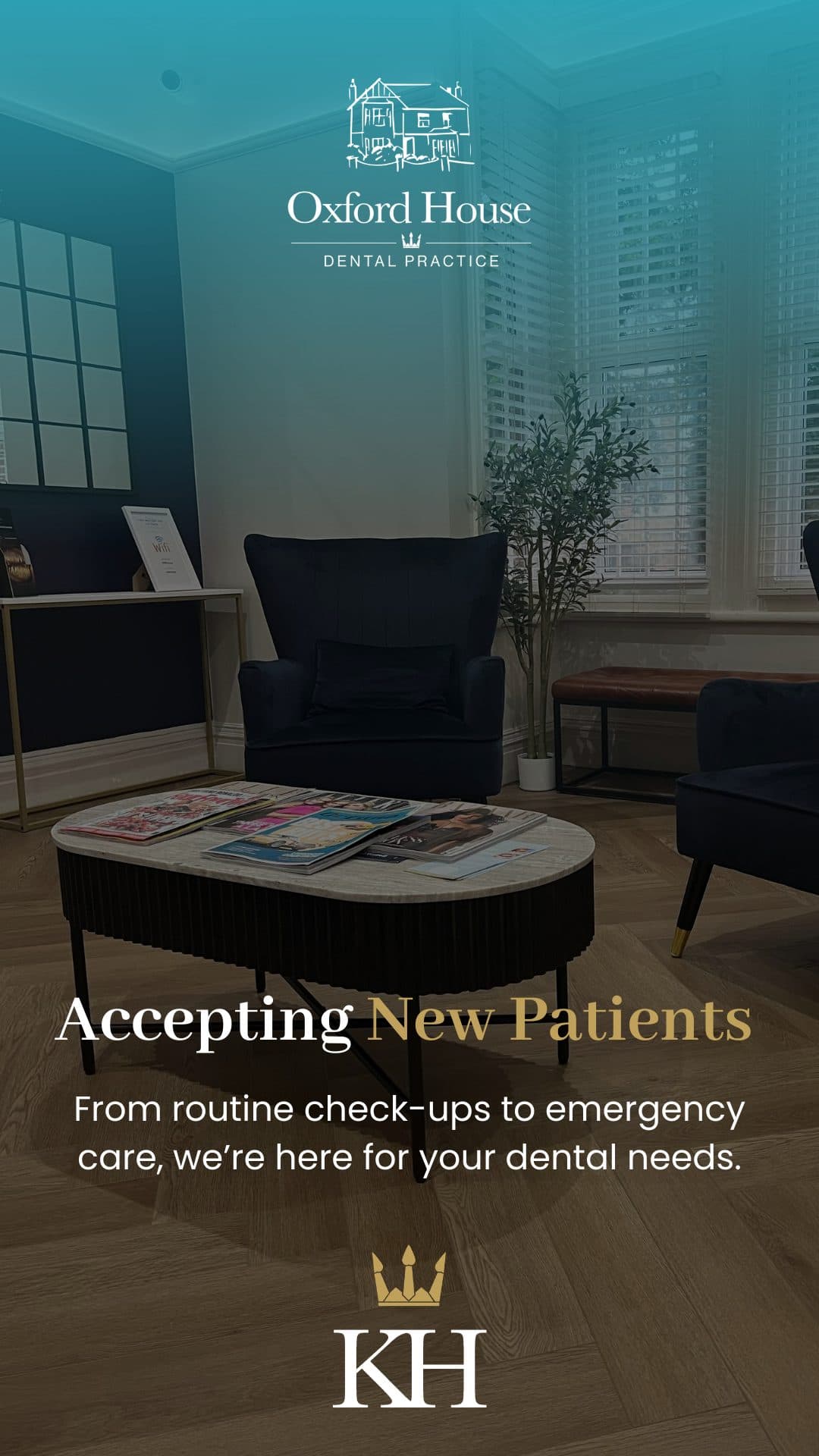 Ad creative from Oxford House Dental Practice