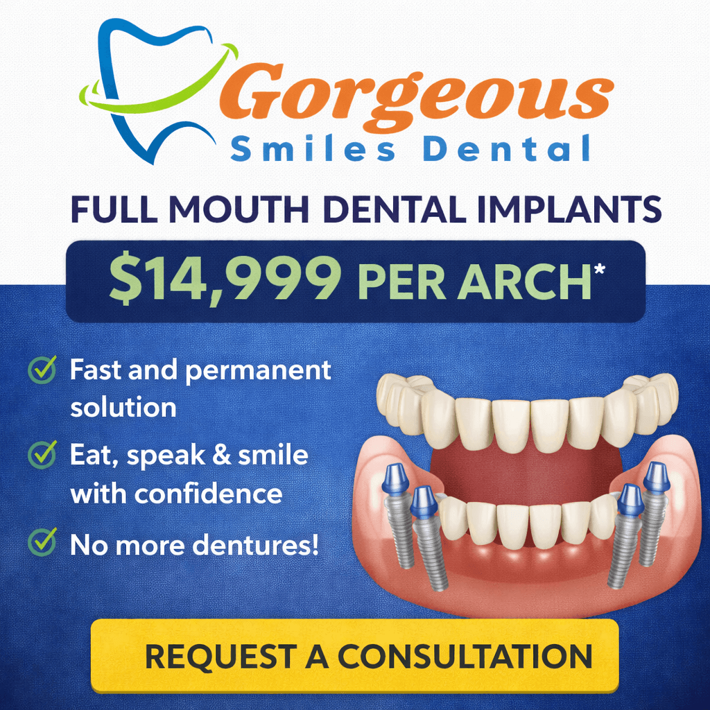 Ad creative from Gorgeous Smiles Dental