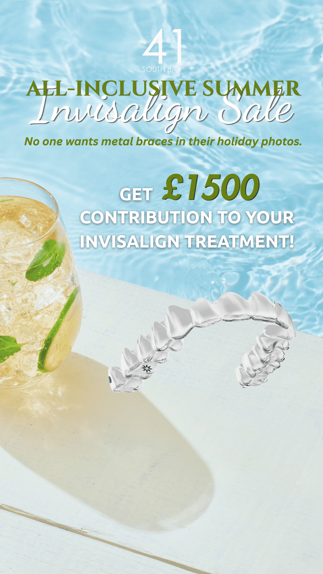Ad creative from 41 South Bar Dental Practice