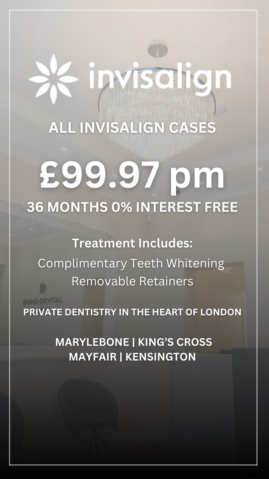 Ad creative from Bond Dental London