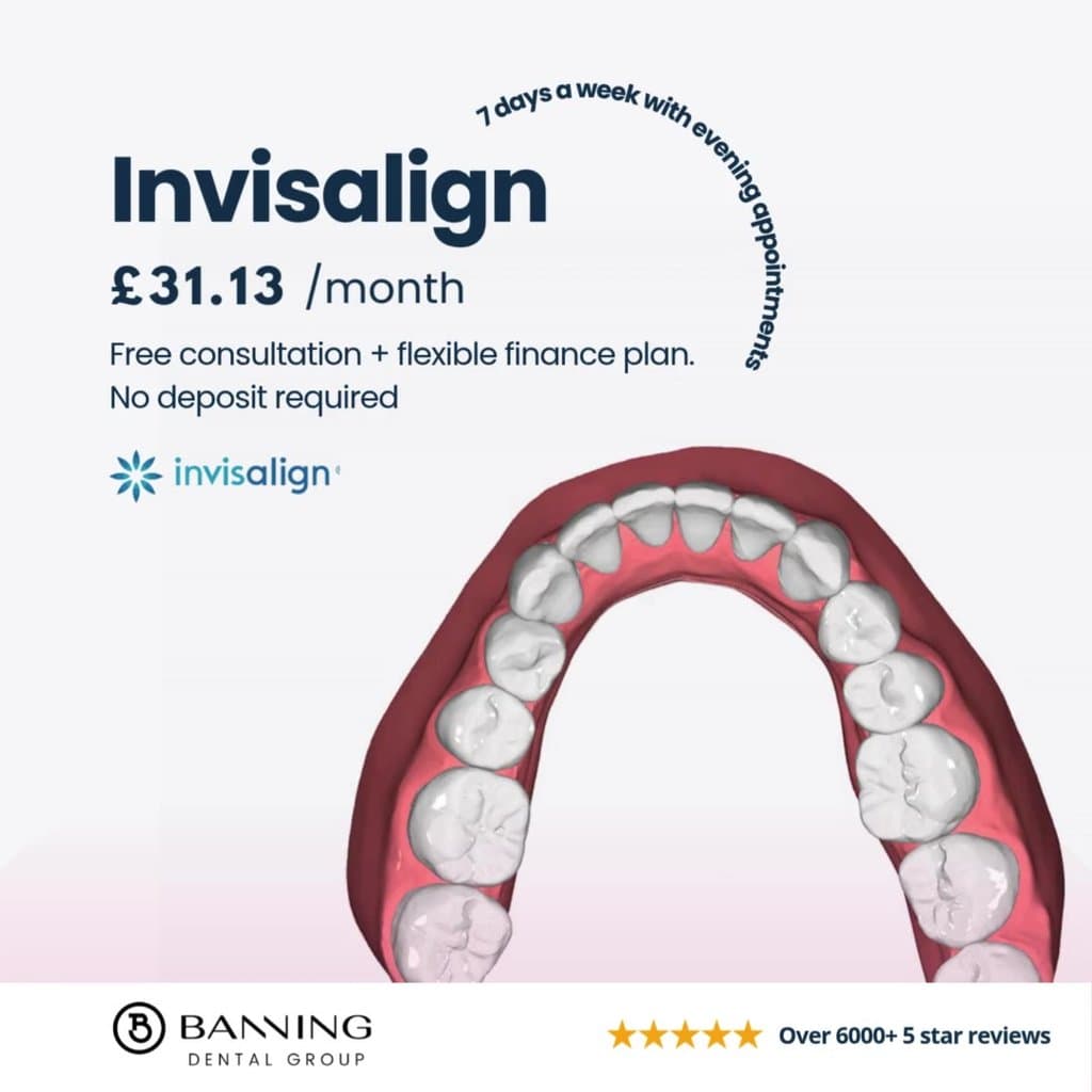 Ad creative from Banning Dental & Skin Clinique