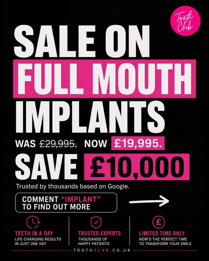 Ad creative from Tooth Club
