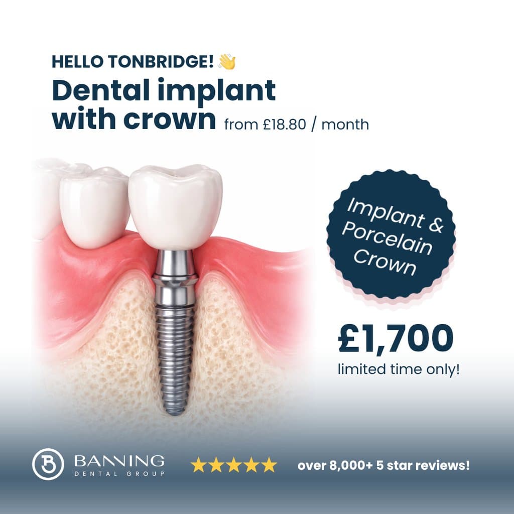Ad creative from Banning Dental & Skin Clinique