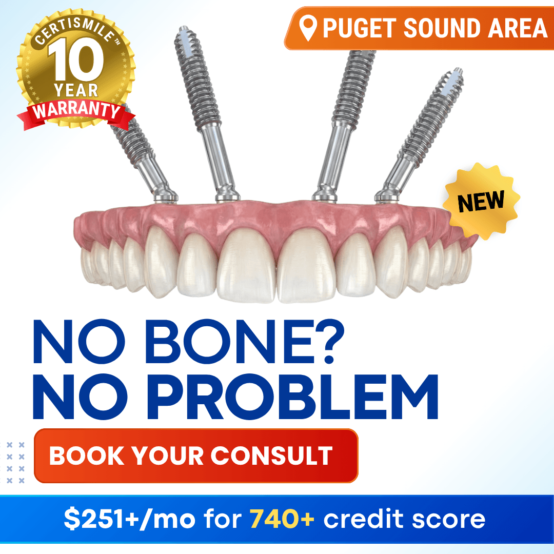 Ad creative from Smiles By Design - Rejuvenating Implant Dentistry
