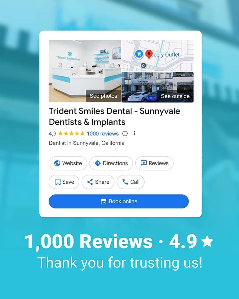 Ad creative from Trident Smiles Dental