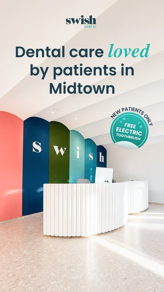 Ad creative from Swish Dental