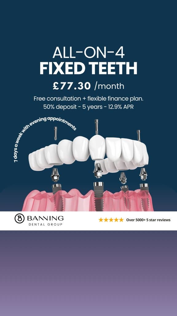 Ad creative from Banning Dental & Skin Clinique