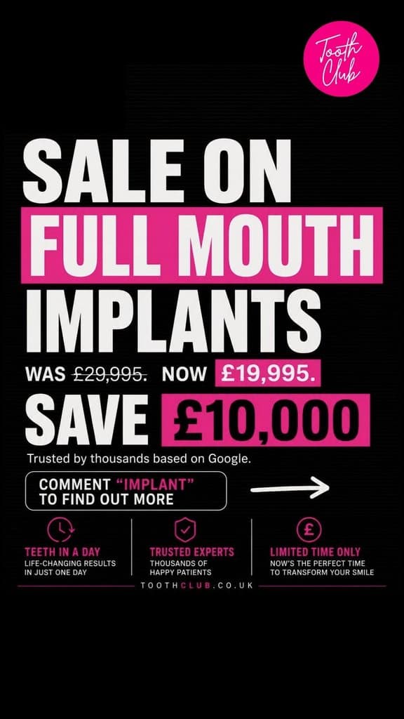 Ad creative from Tooth Club