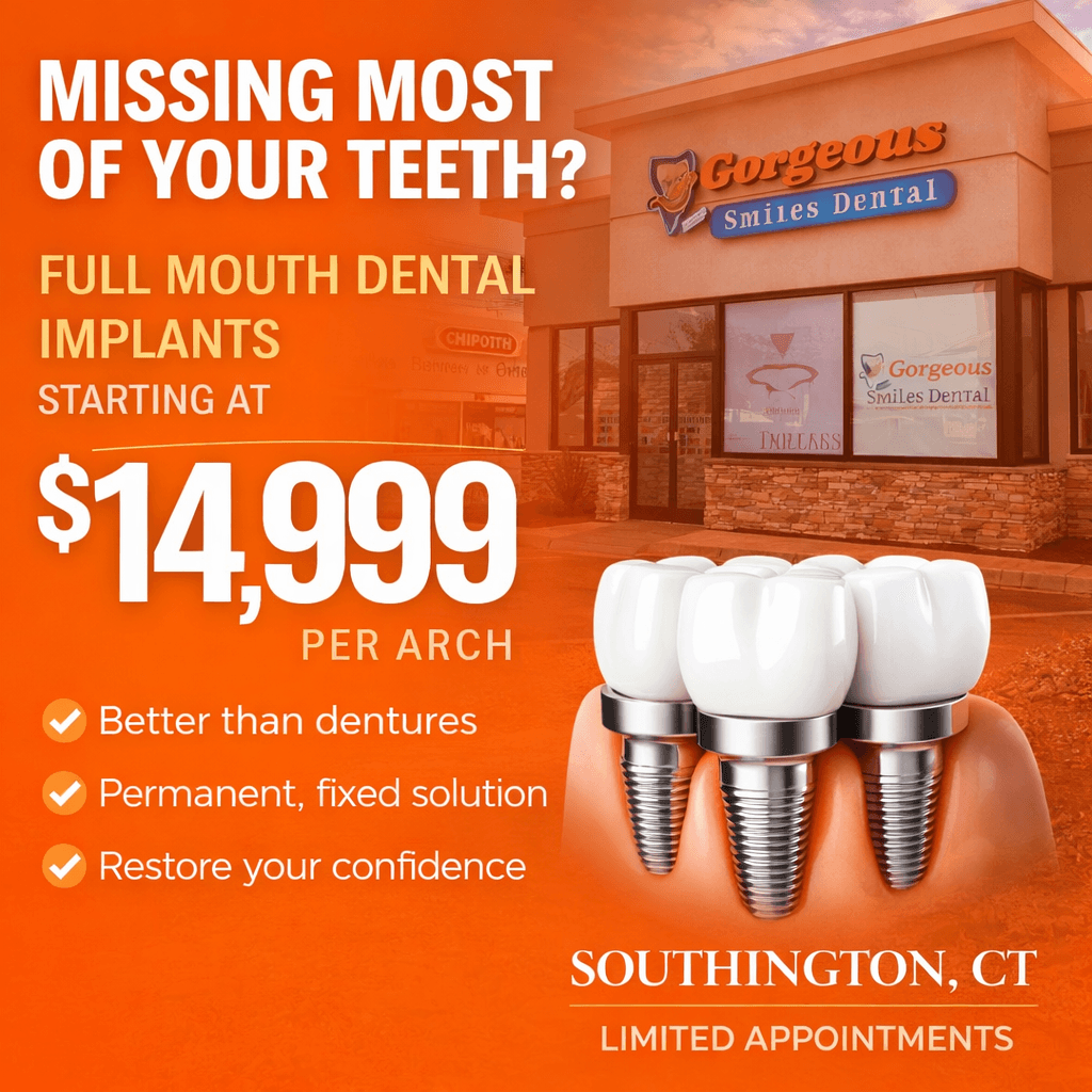 Ad creative from Gorgeous Smiles Dental